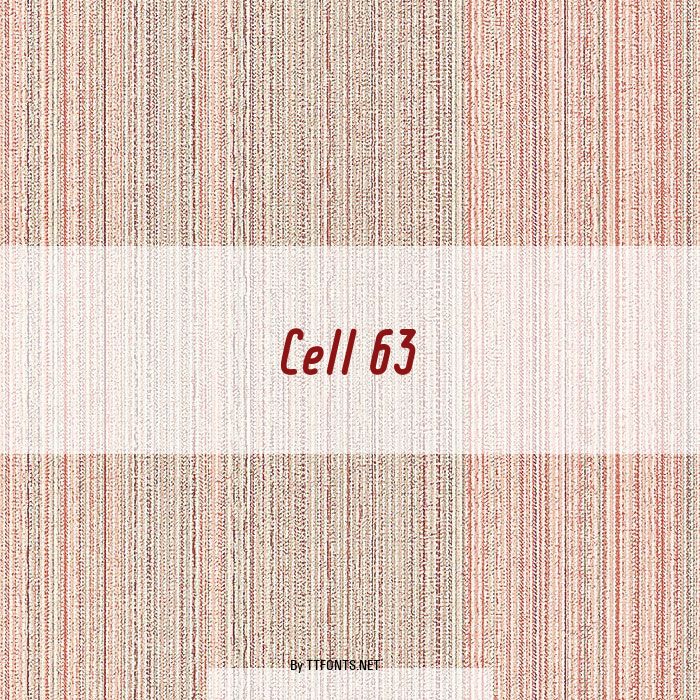 Cell 63 example